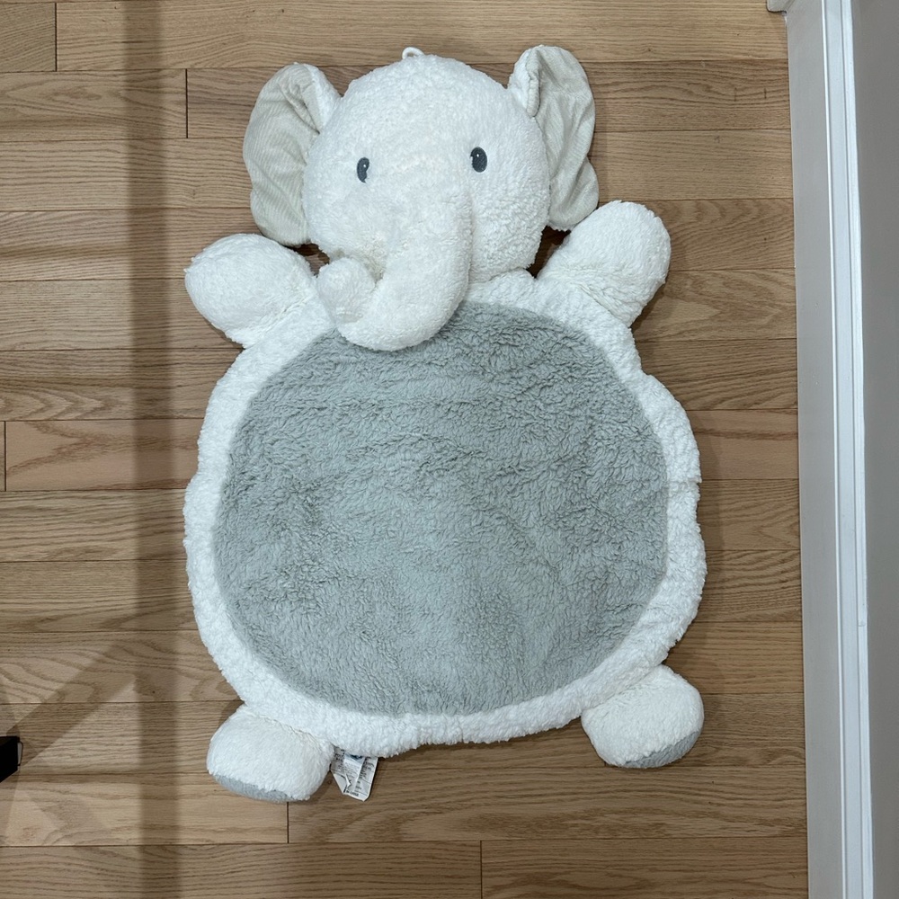 Plush Elephant Play Mat